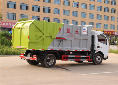 東風(fēng)多利卡對(duì)接式垃圾車︱10方對(duì)接式垃圾車圖片