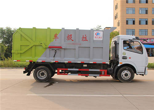 東風(fēng)多利卡對(duì)接式垃圾車︱10方對(duì)接式垃圾車圖片