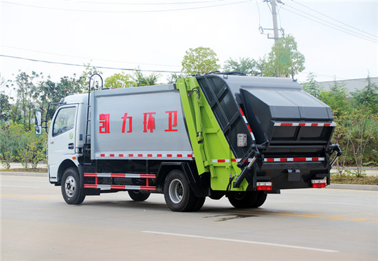 東風多利卡壓縮式垃圾車︱8噸壓縮式垃圾車圖片