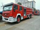 國(guó)六[推薦車型]16噸泡沫消防車_重汽豪沃后雙橋泡沫消防車參數(shù)
